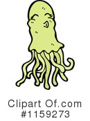 Jellyfish Clipart #1159273 by lineartestpilot