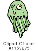 Jellyfish Clipart #1159275 by lineartestpilot