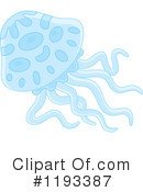 Jellyfish Clipart #1193387 by Alex Bannykh