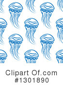 Jellyfish Clipart #1301890 by Vector Tradition SM