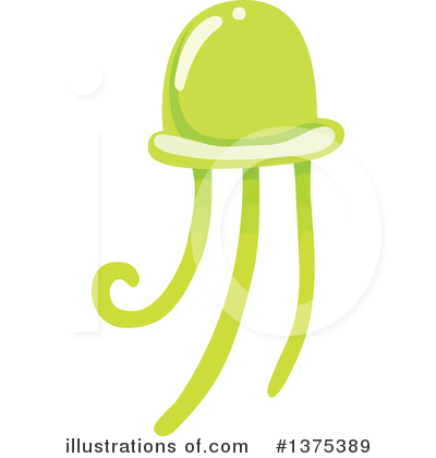 Royalty-Free (RF) Jellyfish Clipart Illustration by BNP Design Studio - Stock Sample #1375389