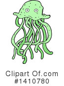 Jellyfish Clipart #1410780 by lineartestpilot