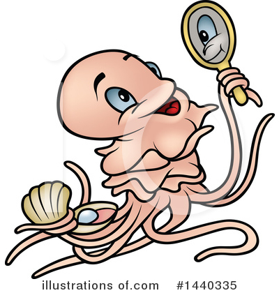 Royalty-Free (RF) Jellyfish Clipart Illustration by dero - Stock Sample #1440335