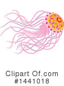 Jellyfish Clipart #1441018 by Alex Bannykh