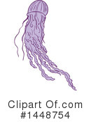 Jellyfish Clipart #1448754 by patrimonio