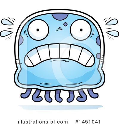 Jellyfish Clipart #1451041 by Cory Thoman