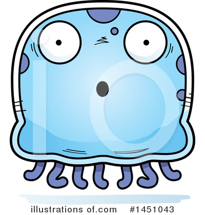 Jellyfish Clipart #1451043 by Cory Thoman