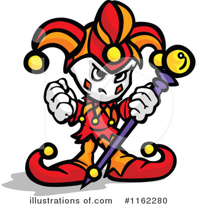 Jester Clipart #1162280 by Chromaco
