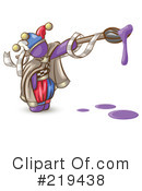 Jester Clipart #219438 by Leo Blanchette