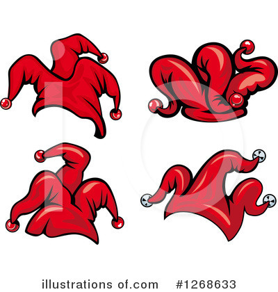 Jester Hat Clipart #1268633 by Vector Tradition SM