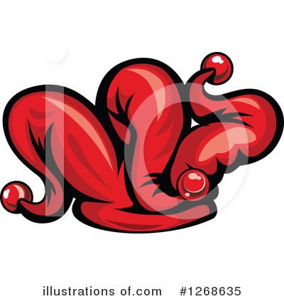 Royalty-Free (RF) Jester Hat Clipart Illustration by Vector Tradition SM - Stock Sample #1268635