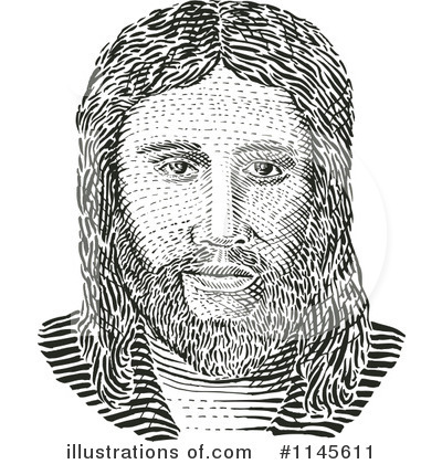 Jesus Christ Clipart #1145611 by patrimonio