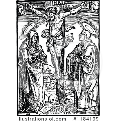 Royalty-Free (RF) Jesus Clipart Illustration by Prawny Vintage - Stock Sample #1184199