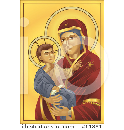 Royalty-Free (RF) Jesus Clipart Illustration by AtStockIllustration - Stock Sample #11861