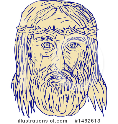 Jesus Christ Clipart #1462613 by patrimonio