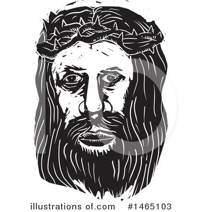 Jesus Christ Clipart #1465103 by patrimonio