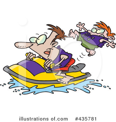 Jet Ski Clipart #435781 by toonaday