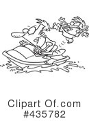 Jet Ski Clipart #435782 by toonaday