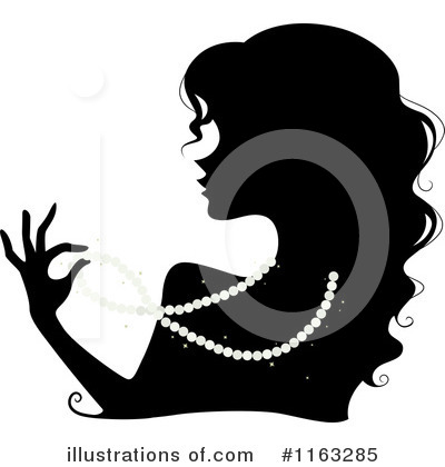 Silhouetted Woman Clipart #1163285 by BNP Design Studio