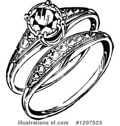 Wedding Ring Clipart #1207523 by Prawny Vintage