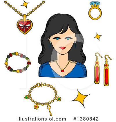 Pendant Clipart #1380842 by Vector Tradition SM