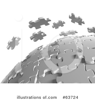Royalty-Free (RF) Jigsaw Puzzle Clipart Illustration by Tonis Pan - Stock Sample #63724