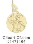 Joan Of Arc Clipart #1478164 by patrimonio