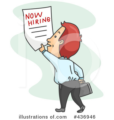 Job Search Clipart #436946 by BNP Design Studio