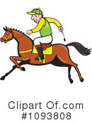 Jockey Clipart #1093808 by patrimonio