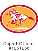 Jockey Clipart #1251256 by patrimonio