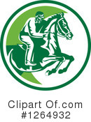 Jockey Clipart #1264932 by patrimonio