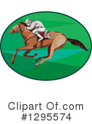 Jockey Clipart #1295574 by patrimonio