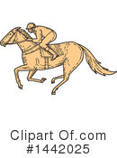 Jockey Clipart #1442025 by patrimonio