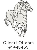 Jockey Clipart #1443459 by patrimonio