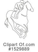 Jockey Clipart #1529889 by patrimonio
