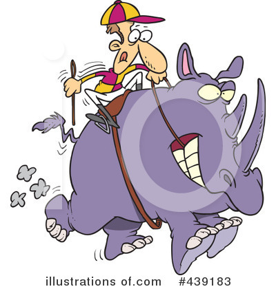 Royalty-Free (RF) Jockey Clipart Illustration by toonaday - Stock Sample #439183