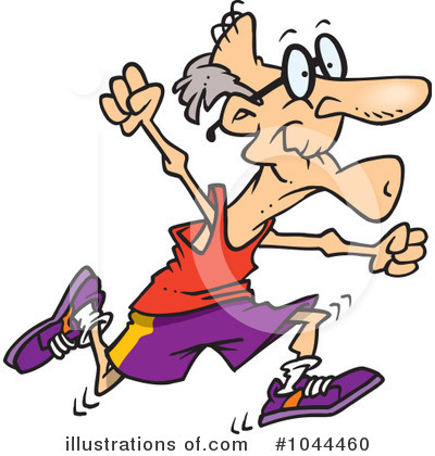 Runner Clipart #1044460 by toonaday