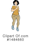 Jogging Clipart #1484660 by Lal Perera