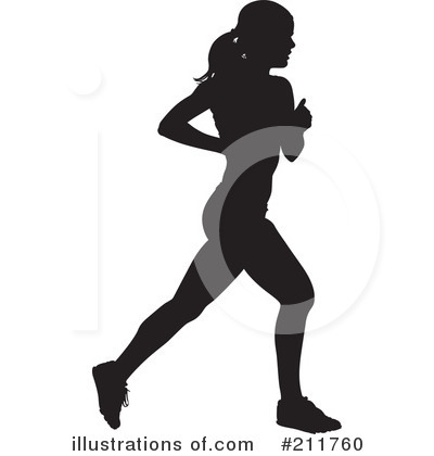 Royalty-Free (RF) Jogging Clipart Illustration by Paulo Resende - Stock Sample #211760