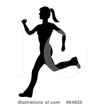 Jogging Clipart #84825 by Pams Clipart