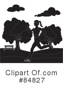 Jogging Clipart #84827 by Pams Clipart