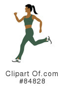 Jogging Clipart #84828 by Pams Clipart