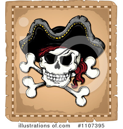Skulls Clipart #1107395 by visekart