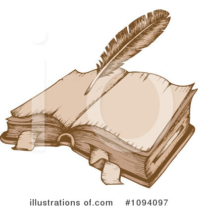Book Clipart #1094097 by visekart