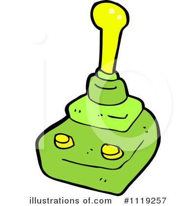 Royalty-Free (RF) Joystick Clipart Illustration by lineartestpilot - Stock Sample #1119257
