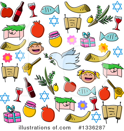 Royalty-Free (RF) Judaism Clipart Illustration by Liron Peer - Stock Sample #1336287