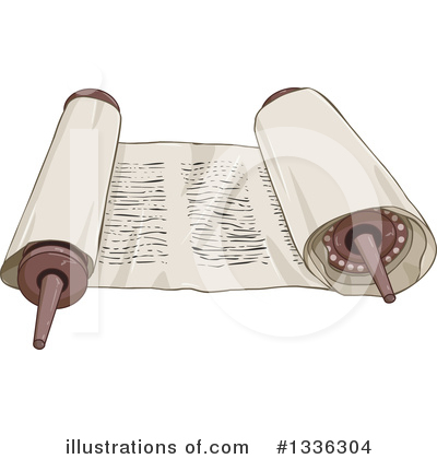 Bible Clipart #1336304 by Liron Peer