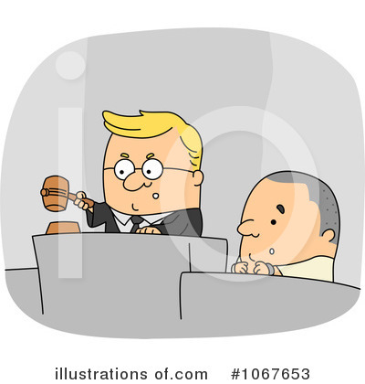 Royalty-Free (RF) Judge Clipart Illustration by BNP Design Studio - Stock Sample #1067653