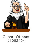 Judge Clipart #1082404 by Vector Tradition SM