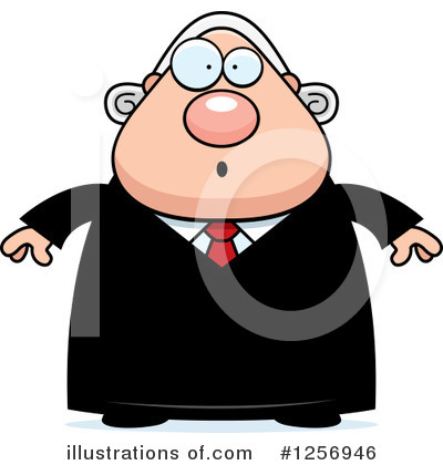 Royalty-Free (RF) Judge Clipart Illustration by Cory Thoman - Stock Sample #1256946
